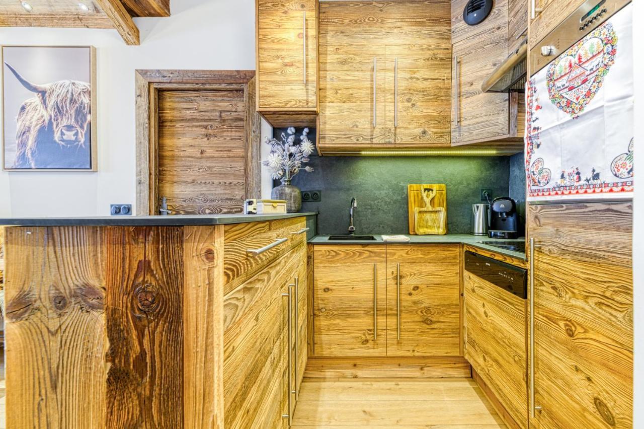 Appartement Style Chalet 5* Vue Mont-Blanc - Arc 1950 Les Arcs  Exterior photo